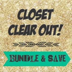 Make a reasonable offer.  All items must go!!